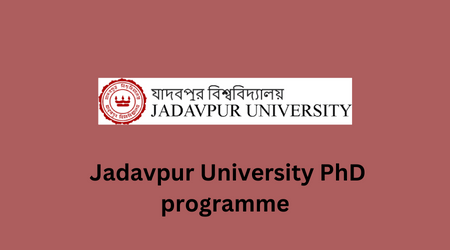 part time phd jadavpur university