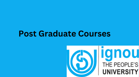 IGNOU Pg Courses