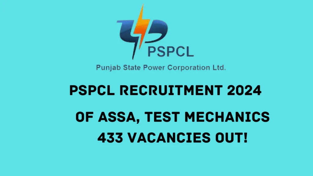 PSPCL Recruitment 2024