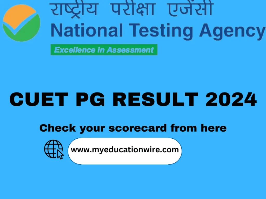 CUET PG RESULT 2024