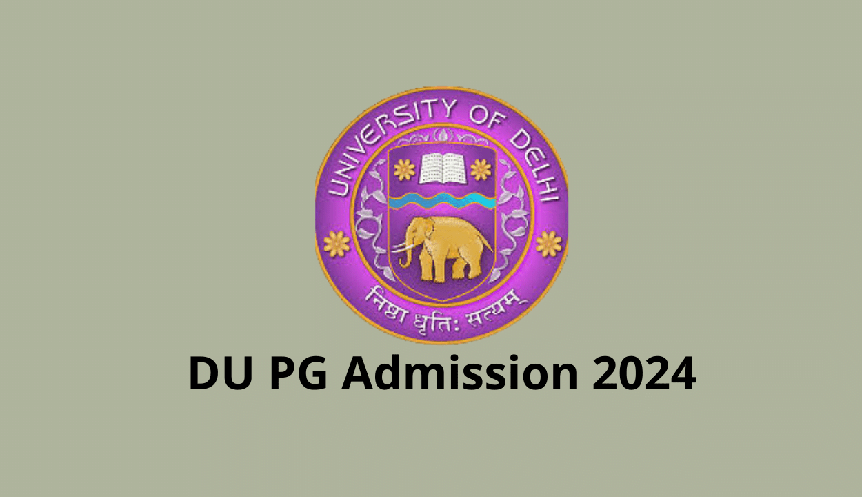 DU PG Admission 2024