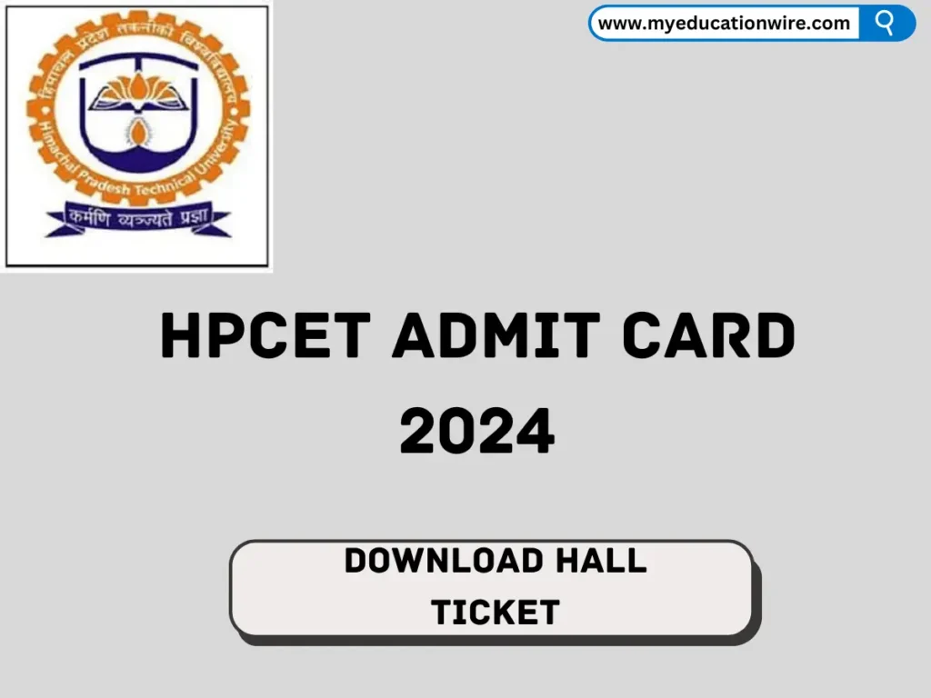 HPCET ADMIT CARD