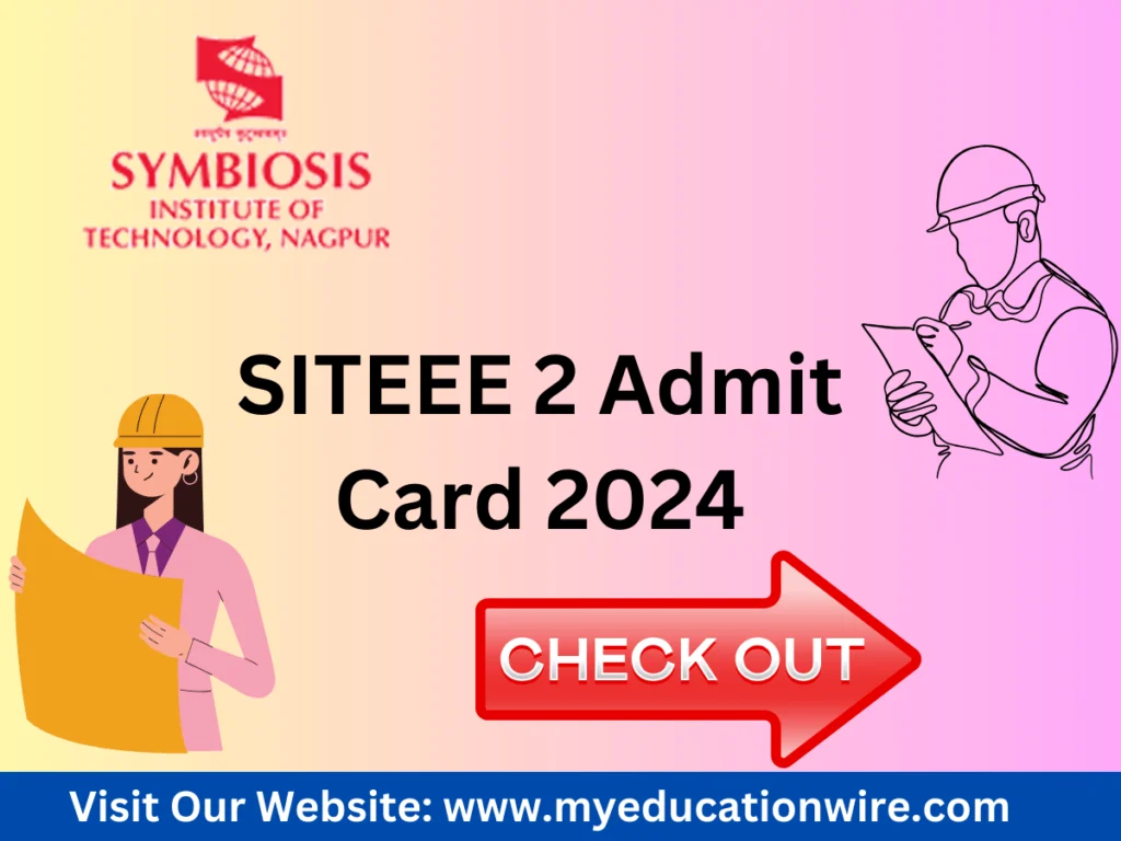 SITEEE 2 Admit Card