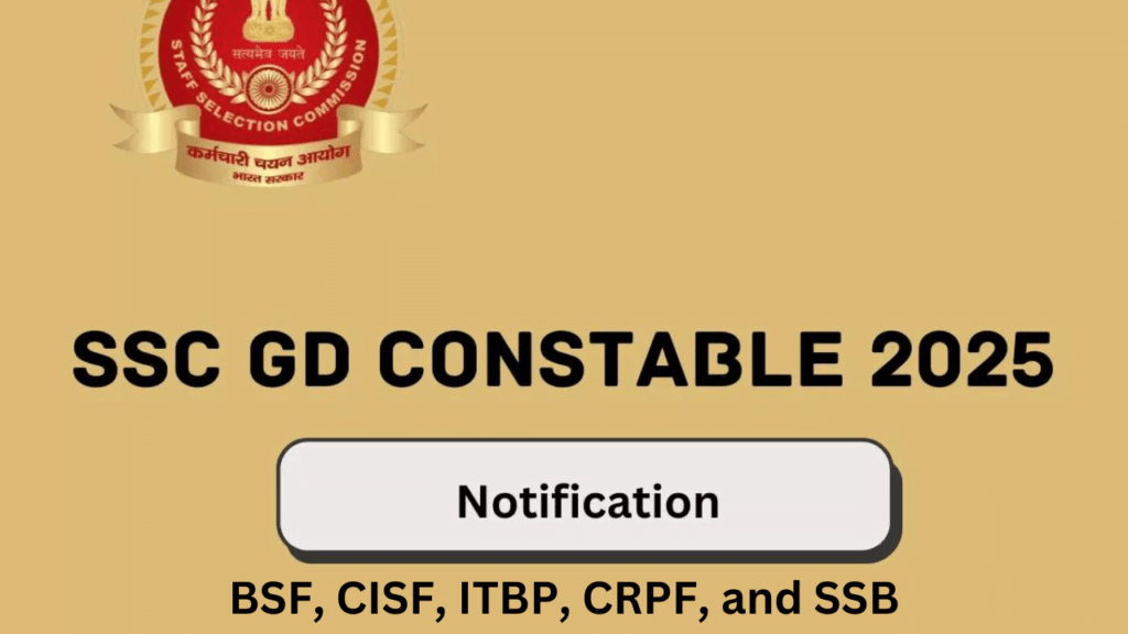 SSC GD Constable 2025