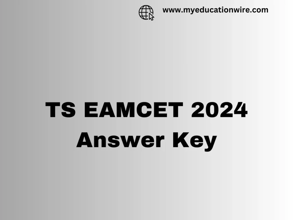 TS EAMCET 2024 Answer key