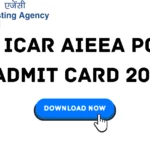 ICAR AIEEA PG Admit Card 2024: Check Hall Ticket Release Date