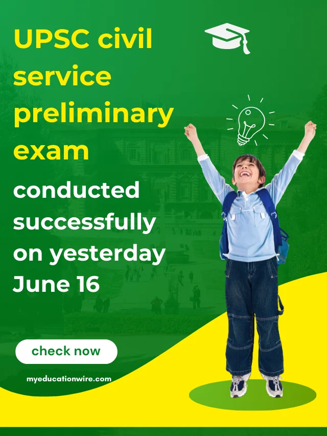 UPSC civil service preliminary exam