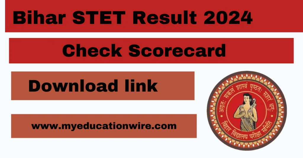 Bihar STET Result 2024