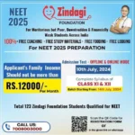 Zindagi Foundation Free Coaching for NEET 2025