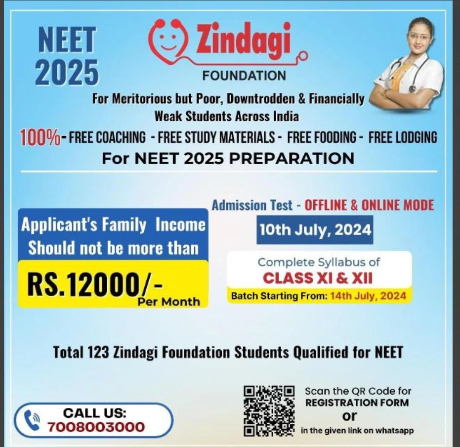 Free Coaching for NEET