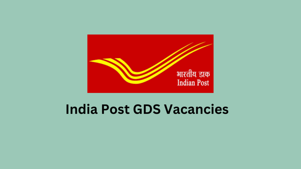 India Post GDS Vacancies