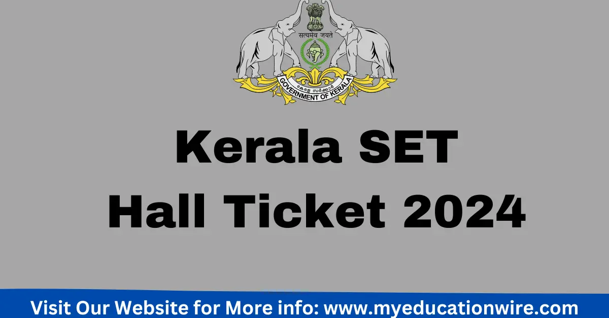 Kerala SET 2024