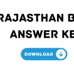 RAJASTHAN BSTC Answer Key 2024: Check Response Shee