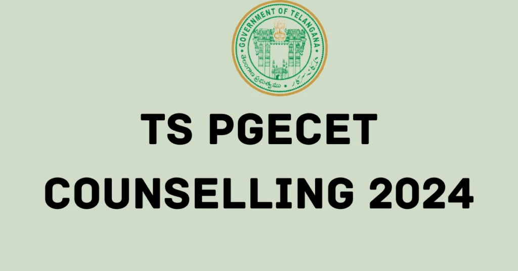 TS PGECET Counselling