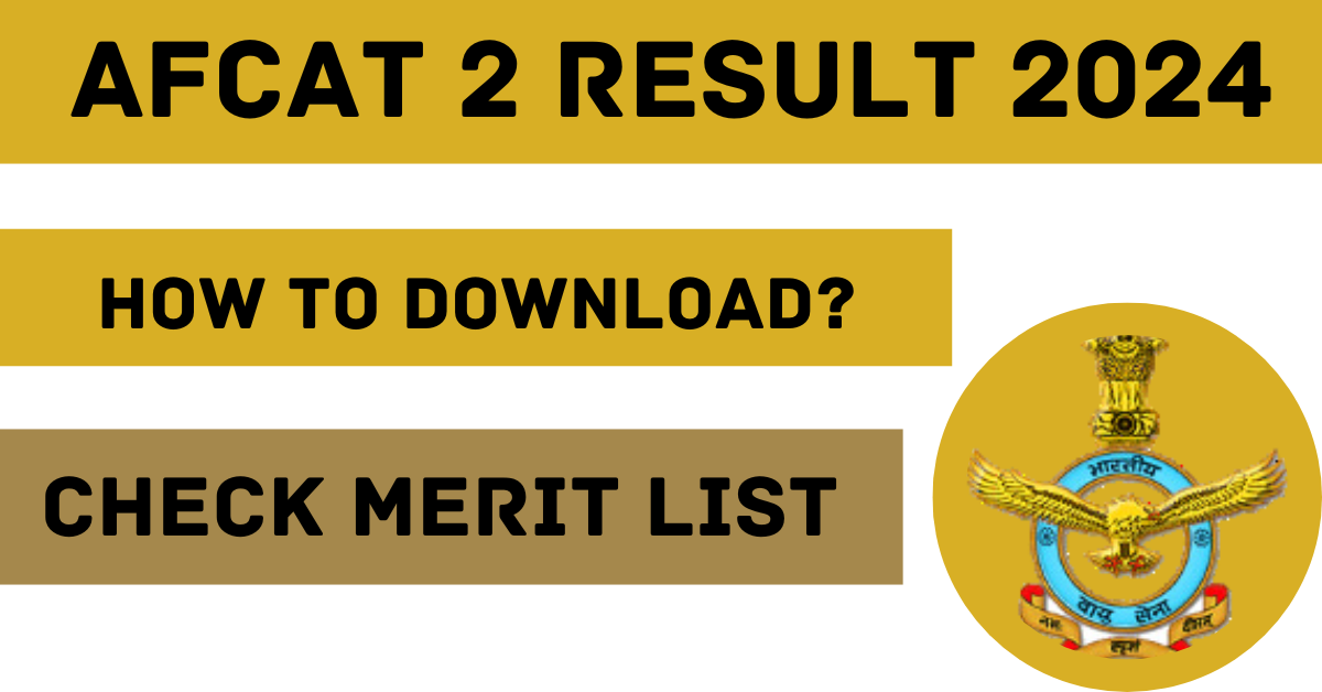 AFCAT Result 2024