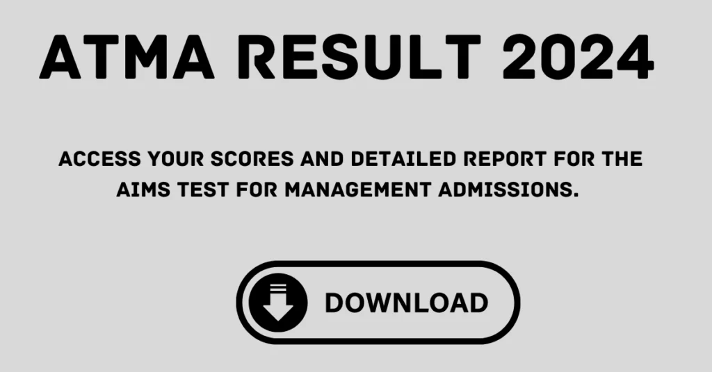 ATMA Result 2024