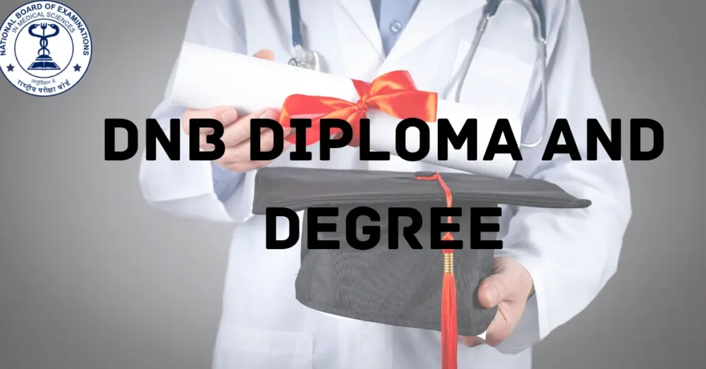 DNB Diploma and Degree