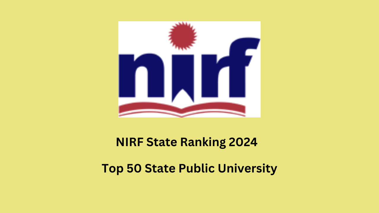 NIRF State Ranking 2024