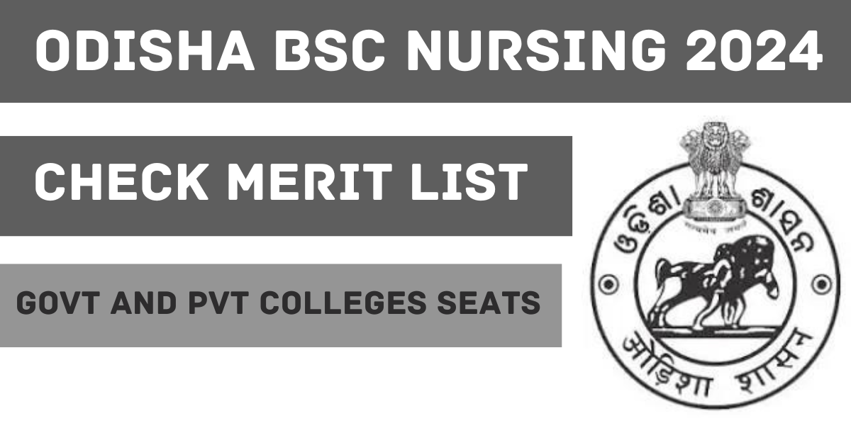 Odisha BSc Nursing