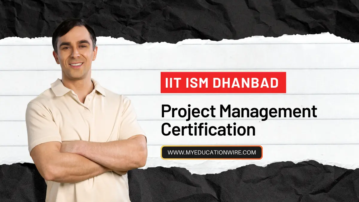 IIT ISM Dhanbad Project Management Certification