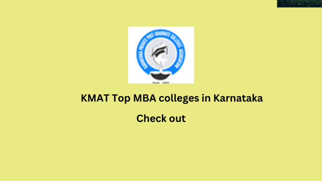 KMAT Top MBA Colleges 2024