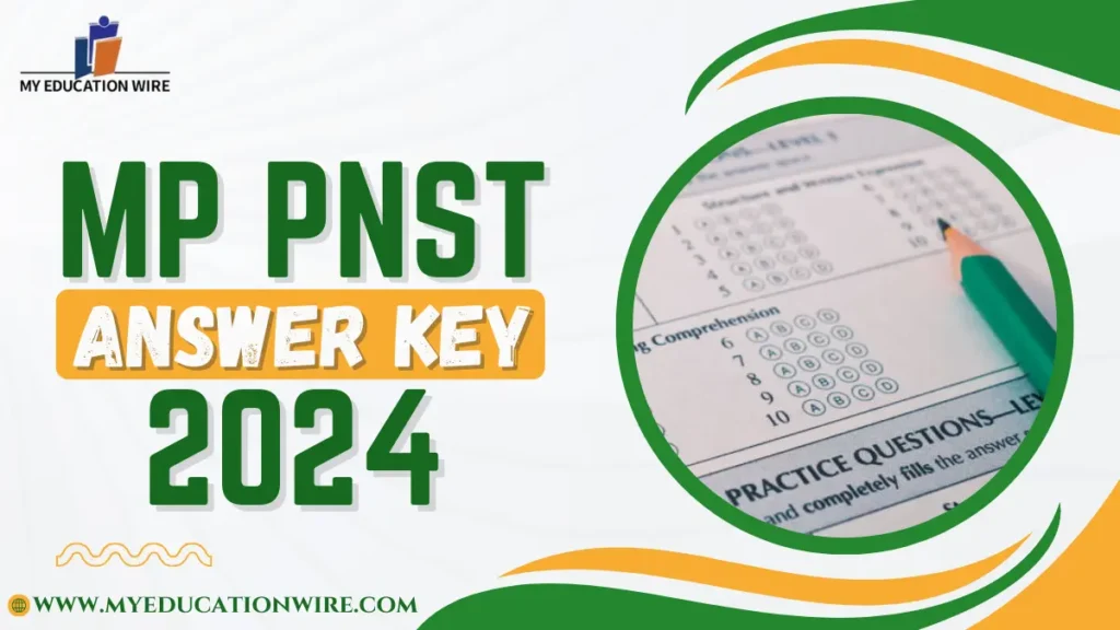 MP PNST Answer Key 2024