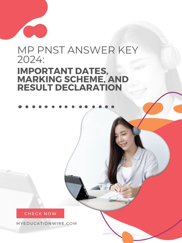 MP PNST Answer Key 2024