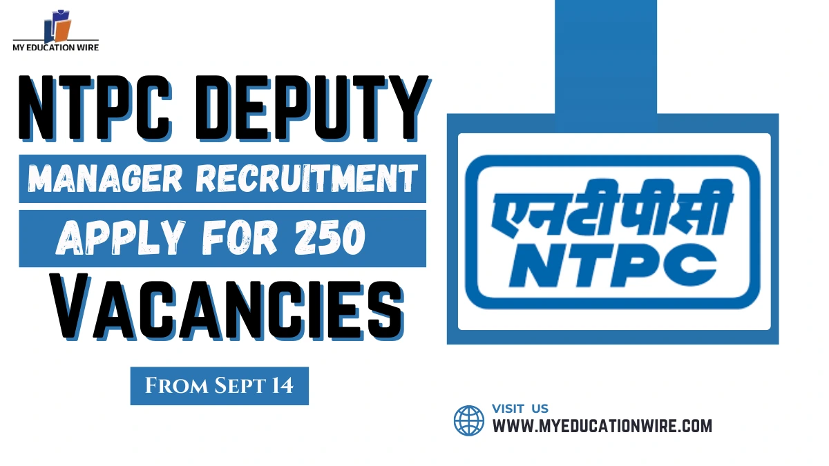 NTPC Deputy Manager Recruitment 2024