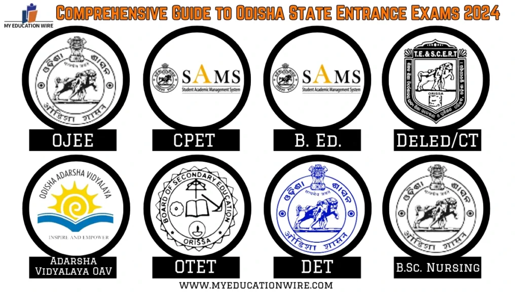 Odisha State Entrance Exams 2024