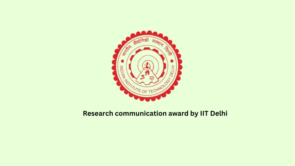 Research-communication-award-by-IIT-Delhi