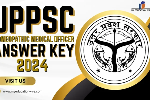 UPPSC Homeopathic Medical Officer Answer Key 2024