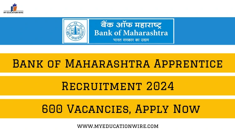 Bank of Maharashtra Apprentice Recruitment 2024