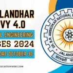 NIT Jalandhar PMKVY 4.0 Electrical Engineering Courses 2024: Apply Before October 30