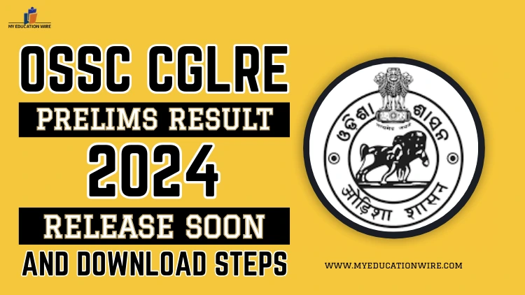 OSSC CGLRE Prelims Result 2024