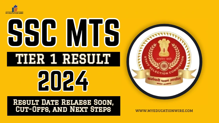 SSC MTS Tier 1 Result 2024