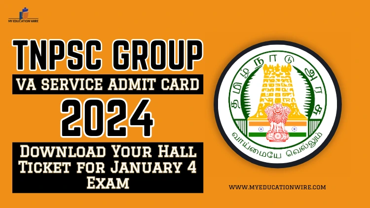 TNPSC Group VA Service Admit Card 2024