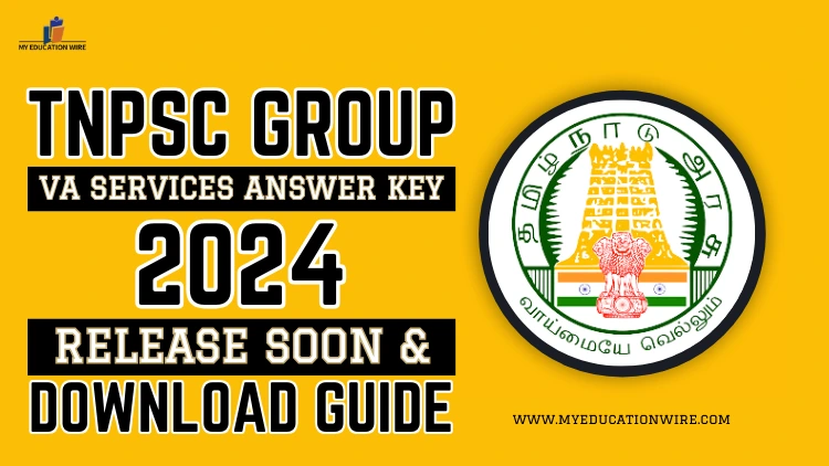 TNPSC Group VA Services Answer key 2024