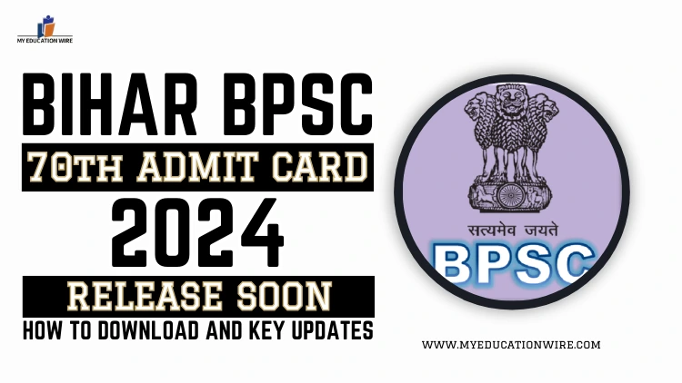 Bihar BPSC 70th Admit Card 2024