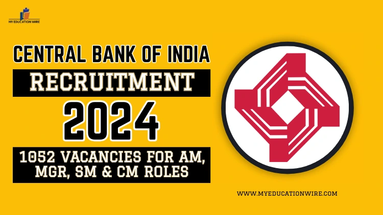 Central Bank of India Recruitment 2024