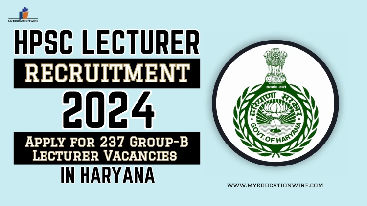 HPSC Lecturer Recruitment 2024