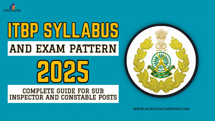 ITBP Syllabus and Exam Pattern 2025