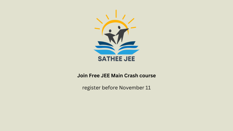 Join Free JEE Main Crash course