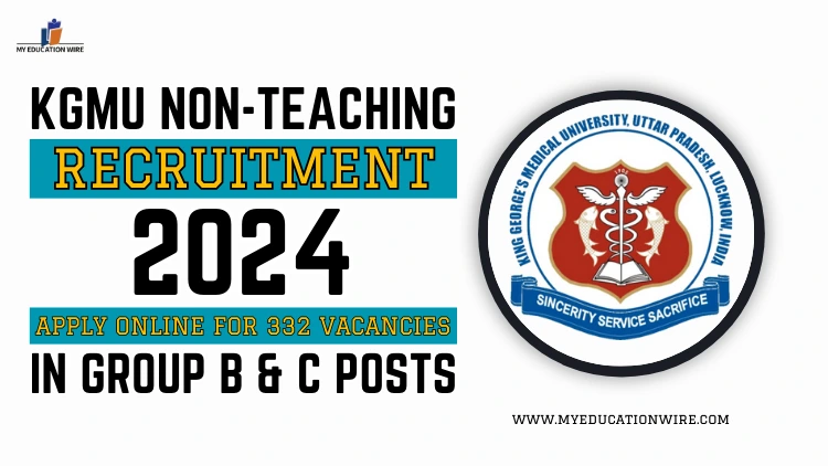 KGMU Non-Teaching Recruitment 2024