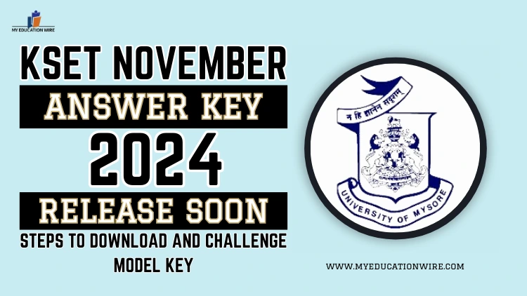 KSET November Answer Key 2024