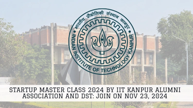 SMC 2024 by IIT Kanpur Alumni Association and DST