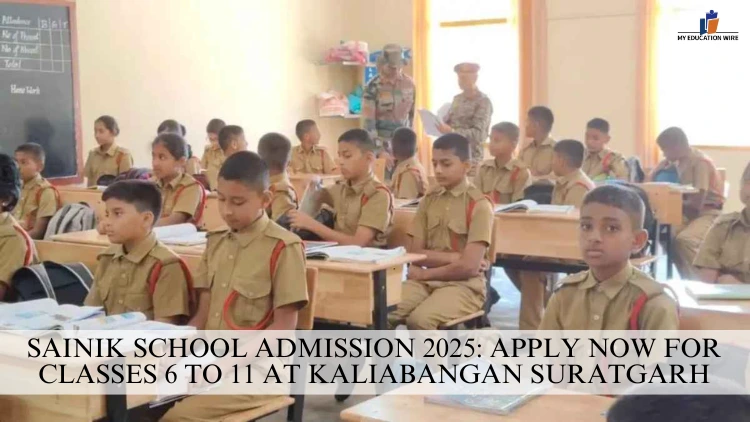 Sainik School Admission 2025