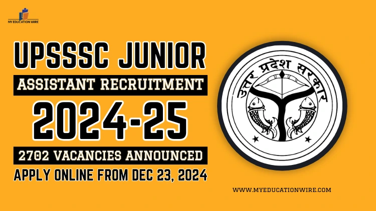 UPSSSC Junior Assistant Recruitment 2024-25