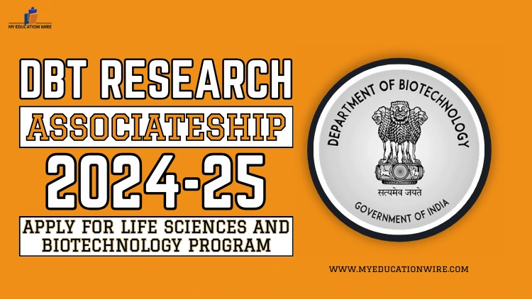 DBT Research Associateship 2024-25