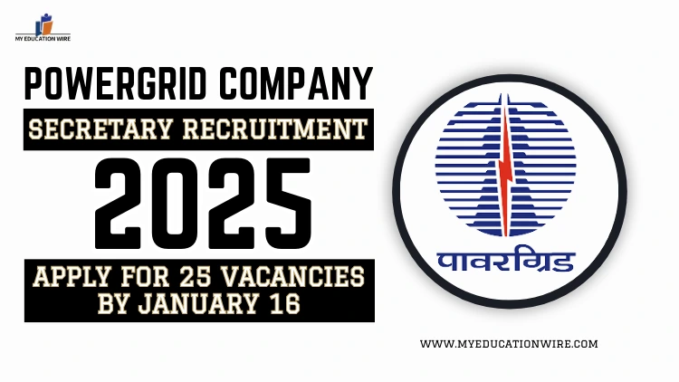 POWERGRID Company Secretary Recruitment 2025