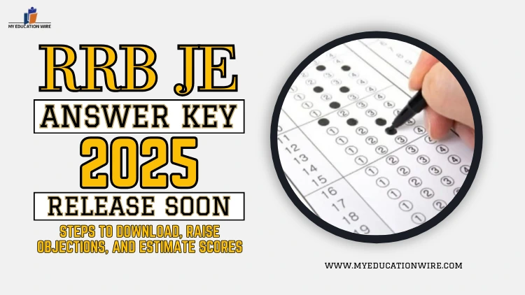 RRB JE Answer Key 2024